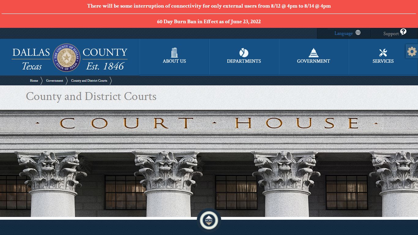 County and District Courts - Dallas County